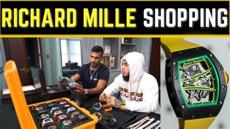 sixnine richard mille|6ix9ine Goes Richard Mille Shopping at TimePieceTrading!!!.